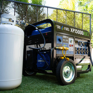 Generador Portátil de Combustible Triple con Arranque Eléctrico de 15,000 Vatios, Nuevo Duro Max XP15000HXT+ con Inyección Electrónica de Combustible (EFI) - Product Image 2