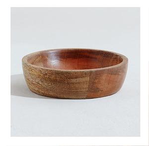 Bol en bois d'acacia américain fait à la main Plateau de saladier le plus vendu Taille personnalisée Fabriqué en Inde - Product Image 2