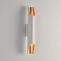 7 Meilleures ventes : Applique murale LED en fer pour salle à manger, design moderne en spirale, écologique, à intensité variable, accessoires d'éclairage et de décoration intérieure