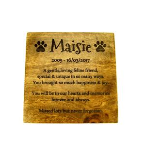 Urna de madera para mascotas para cenizas, caja para perros y gatos, ataúd de cremación personalizado, grabado a medida, pequeño, mediano y grande - Product Image 4