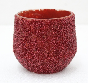 Juego de 2 floreros de cristal para decoración de sala de estar, maceta de diseño moderno de Color plateado para Decoración de mesa hecha a mano - Product Image 6