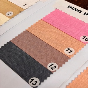 Elite Weave Ding Dong 58, camisa de tela de yute de lino y algodón de primera calidad, Material tejido liso para niños y niñas, vestidos y ropa informal - Product Image 1