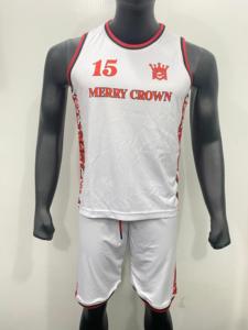 Ensembles d'uniformes de basketball sans manches personnalisables de haute qualité, 100 % polyester respirant, avec affichage du nom de l'équipe, toutes saisons - Product Image 6