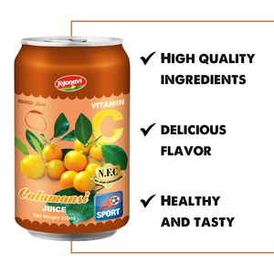 Jojonavi 330ml Jugo de Calamansi Natural Recién Exprimido y Esterilizado con Sabor a Mango, Fabricado con Certificación ISO, Puré, Muestra Gratuita, Venta al por Mayor - Product Image 2