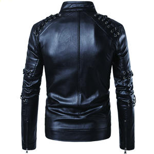 แจ็กเก็ตหนังสำหรับผู้ชายมาใหม่2022ผลิตตามสั่งสำหรับฤดูหนาว - Product Image 3