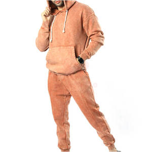 Conjunto Deportivo Informal para Hombre, Estilo Jogger, para Fitness y Ejercicio, Talla Grande, Transpirable, Ligero, de Algodón, para Invierno - Product Image 2