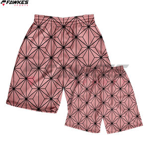 Ropa de calle Hip Hop playa traje de baño surf Casual pantalones cortos cintura elástica hombres pantalones Boardshorts secado rápido al por mayor - Product Image 6