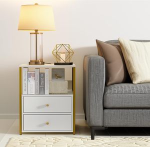 Top notch chất lượng màu trắng giường bên bảng cho phòng khách hẹp <span class=keywords><strong>End</strong></span> Side bảng tiết kiệm không gian Slim đêm đứng ở mức giá tốt nhất - Product Image 1