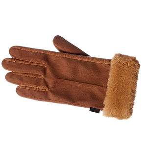 Guantes de cuero ligeros de alta calidad para hombre para invierno Pantalla táctil Compatible Venta directa de fábrica Ropa de seguridad - Product Image 4