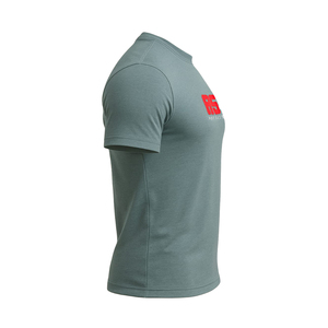 Mudassar Sports Slim Fit Gym camiseta para hombres estirable 100% algodón secado rápido transpirable Activewear para entrenamiento camiseta personalizada - Product Image 6