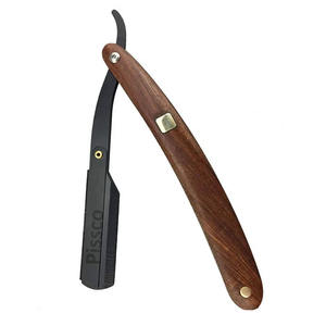 Navajas de afeitar plegables artificiales más vendidas, navajas rectas, herramienta de corte de barba individual, cuchilla de barbero, hechas por Pissco - Product Image 6