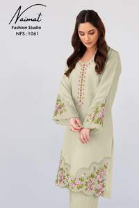 ชุดผ้าชิฟฟ่อนผ้าจอร์เจียเเฟบเคอร์ติจากนักออกแบบล่าสุด - Product Image 2