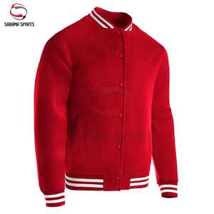 Chaqueta Varsity Personalizada de Alta Calidad para Hombre, Tallas Grandes, Ropa de Invierno, Chaqueta Deportiva con Bordado de Letras - Product Image 2