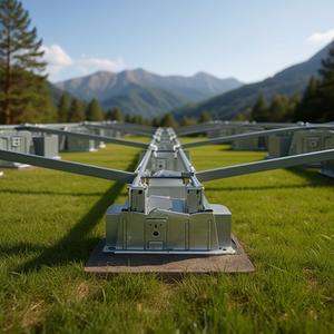 Pince de fixation pour panneau solaire Unirac RoofMount RMDT Valley Bay 8 à inclinaison bidirectionnelle en acier pour installation sur toit ou auvent - Product Image 3
