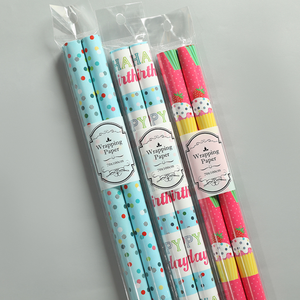 Rollo de Papel de Regalo Ecológico y Grueso para Envolver Ramos de Flores, Decoración de Cajas de Regalo para el Día del Niño - Product Image 1