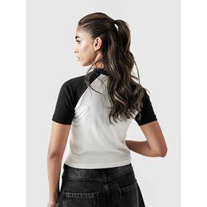 Camiseta Casual LA Babytee, Corte Ajustado, 100% Algodón con Spandex, Jersey Estampado, Talla XS, Corte Holgado para Tallas Grandes, Directo de Fábrica - Product Image 2