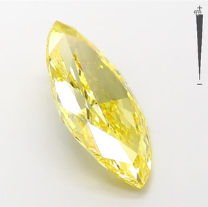 Aniva เพชรพลอย IGI ได้รับการรับรอง3.21CT เพชรที่ปลูกในห้องปฏิบัติการที่มีสีเหลืองสดใสสวยงาม VS2เพชรหลวม CVD - Product Image 4