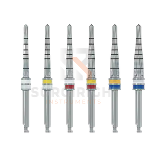 Kit de Fresas Dentales Eléctricas Cónicas SurgiRight con Irrigación Externa, Expansor Óseo, Elevación de Seno Maxilar, Plataforma Estrecha, Instrumentos Quirúrgicos - Product Image 2