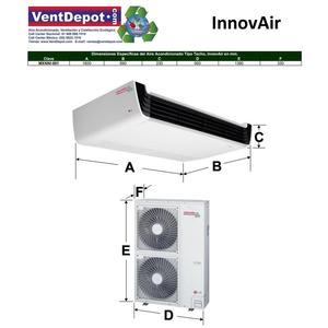ราคาของคอนเดนเซอร์แบบระเหย, MXNNI-001, 54000 BTU, 4.5 - Product Image 4