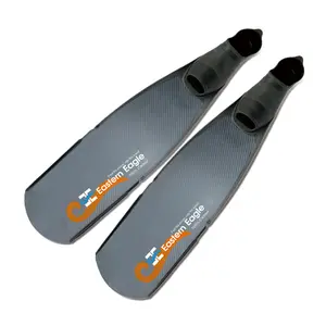 Trusted Quality GLOSSY Carbon Fiber Blade Swim Fins For Ice Diving