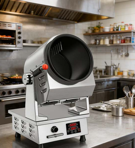 HOT Automatic Vegetable Fried Rice Gas Noodle Mixer Cooking <b>Machine</b> Stirring Cooker Robot <b>Machine</b> Cooking Equipment <b>Pasta</b> Cooker - Product Image 1