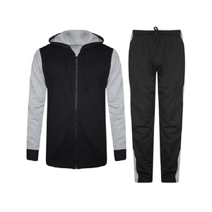 OEM y ODM personalizado de los hombres de talla grande de moda Sudadera con capucha conjunto Casual Sports Jogger chándal para otoño ropa deportiva y ropa de calle - Product Image 4