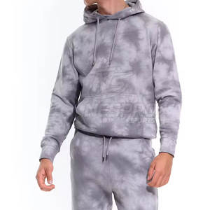 Survêtements d'hiver personnalisés de haute qualité, respirants, tie-dye, pour hommes, mode et vêtements de sport - Product Image 2