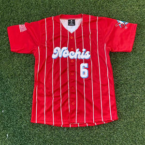 Maillot de baseball sur mesure OEM uniforme de softball à séchage rapide avec broderie à la mode impression par sublimation - Product Image 4