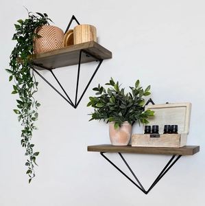 Wholesale Unique Design Wall Accent <b>Shelf</b> Wall Mounted Storage <b>Shelf</b> for Home Hotels Living Room Kitchen Decor Made in India - Product Image 2