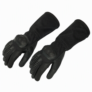Gants tactiques d'opérations spéciales avec paume en cuir digitalisé Kevlar, protection rigide des doigts moulée par injection et coussinets de doigts en TPR - Product Image 4