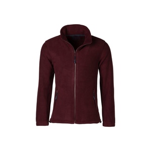 Nueva chaqueta de invierno 2025 para exteriores para hombre, venta al por mayor, 100% poliéster, logotipo impreso bordado personalizado, chaqueta de lana Polar con cremallera completa para hombre - Product Image 5
