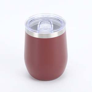 Wholesale Products 12Oz <b>Double</b> <b>Wall</b> Insulated Stainless Steel Tumbler Egg-Shaped Cup - Product Image 6