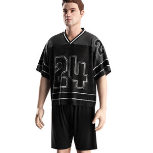 Maillot de football américain personnalisé pour hommes, qualité supérieure, respirant, léger, uniforme professionnel pour joueur, vêtements de sport d'équipe - Product Image 2