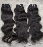 Perruque sans bonnet en cheveux humains vierges Remy indiens de qualité supérieure, douce et légère, ondulée, écologique, pour femmes, vente chaude, directement de ALVI
