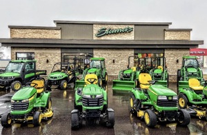 JohnDeere X758 Electric 4X4 Ride-On Lawn Mower High Quality Cordless 4-Stroke <b>Grass</b> <b>Cutter</b> with Core Engine Component - Product Image 3