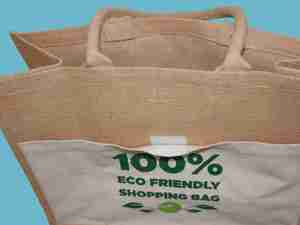 Bông túi đay Túi mockup cho món quà cho-phong cách vải làm vách ngăn Tote Shopper Mock-up cho các cửa hàng và các nhà bán lẻ - Product Image 6