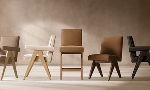 Chaise de salle à manger en bois moderne - Product Image 5