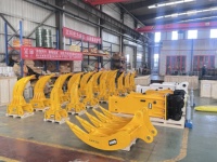 Fabricants chinois vendent directement des déchiqueteurs hydrauliques pour creuser des sols durs, briser les roches, défoncer le sol, machine à déchiqueteur pour excavateur
