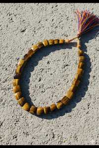 Collier classique de qualité AAA, style Cléopâtre, égyptien, avec des carrés gradués en œil de tigre, collier en pierre naturelle, collier en pierre pour cadeau - Product Image 3