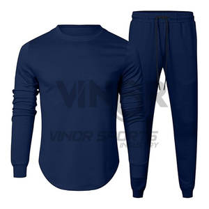 Cozy Winter Unisex Chándal Personalizable Fleece Terry Sudaderas Jogger Set Cálido Cómodo Ropa de talla grande para hombres - Product Image 1