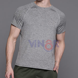 Vente en gros de t-shirt pour hommes sur mesure 100% coton séchage rapide respirant confortable nouveau design OEM Logo tailles couleur personnalisation - Product Image 3