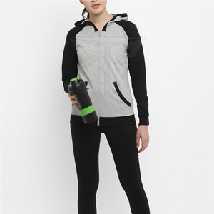 Chándal de Algodón 100% Transpirable de Alta Calidad para Mujer, con Capucha, Diseño Nuevo, Estampado Sólido, Invierno, Precio Bajo - Product Image 4