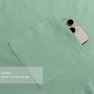 เสื้อยืดถักผู้ชายลดราคา คุณภาพสูง คอกลม แขนสั้น ผ้าฝ้าย 100% รับสกรีนโลโก้ ขายส่ง - Product Image 4