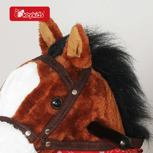 <span class=keywords><strong>Cheval</strong></span> à <span class=keywords><strong>bascule</strong></span> coloré de haute qualité pour enfants, entraînement des compétences manuelles, âges 2-13 ans W16D201 - Product Image 4