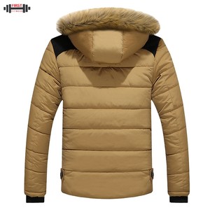 High Quality Custom Men's Puffer <b>Jacket</b> <b>Canvas</b> Stand Collar Anti-Bacterial Eco-Friendly Winter <b>Jacket</b> - Product Image 6