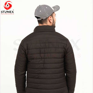 Chaqueta acolchada de última calidad para hombre, chaqueta acolchada resistente al agua, chaqueta acolchada cálida de invierno - Product Image 3