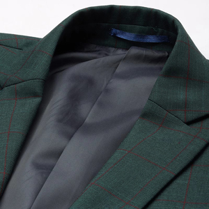Costume d'affaires pour homme de qualité supérieure, coupe ajustée, vêtements de bureau, laine peignée de haute qualité, ensemble de veste et de pantalon, marque privée, vente en gros, commande en gros, OEM - Product Image 5