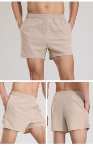 Pantalones cortos deportivos de secado rápido para hombre para correr, pantalones de chándal con logotipo personalizable, bolsillos, ropa de gimnasio, ropa deportiva, entrenamiento, gimnasio - Product Image 5