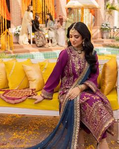 Bollywood Salwar Kameez indien pakistanais concepteur Punjabi Dhoti fête porter robe tissu Eid Collection vente robe nouveau design - Product Image 3