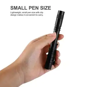 AAA Battery Custom Led Mini Flashlight Penlight Pen Torch Light Medical Pen Torch